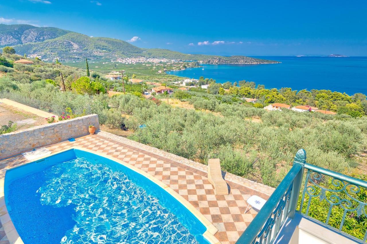 Villa Bamour With Paradise View Epidaurus Екстер'єр фото