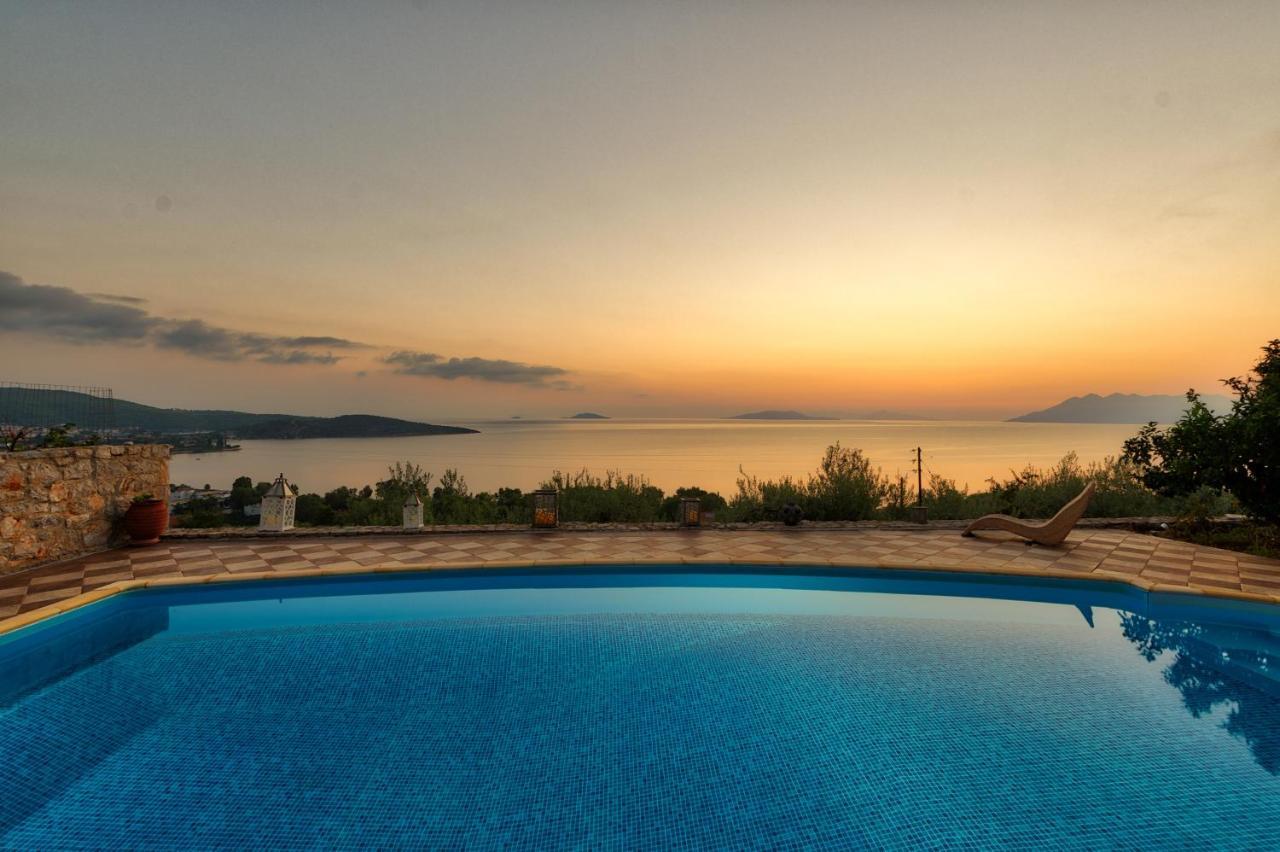 Villa Bamour With Paradise View Epidaurus Екстер'єр фото