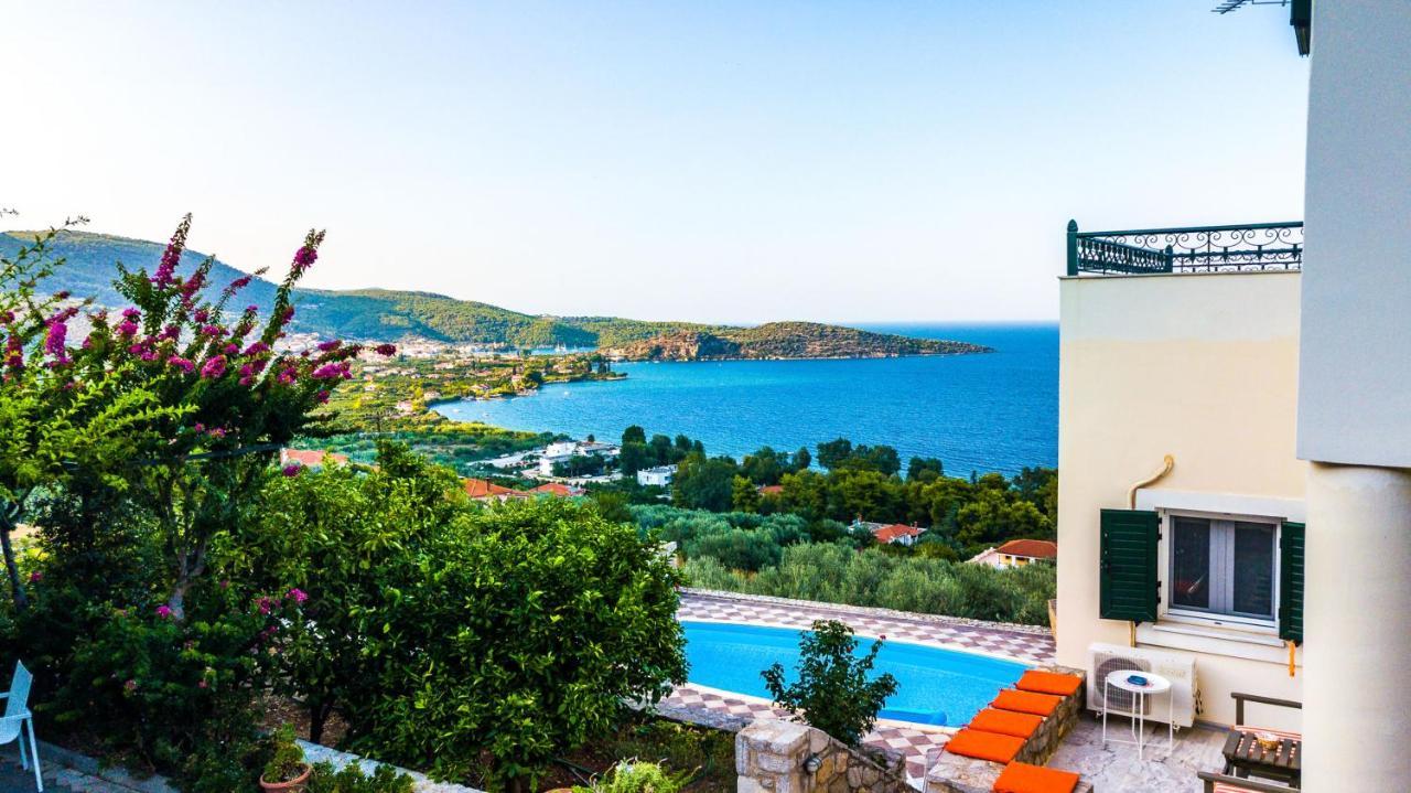 Villa Bamour With Paradise View Epidaurus Екстер'єр фото