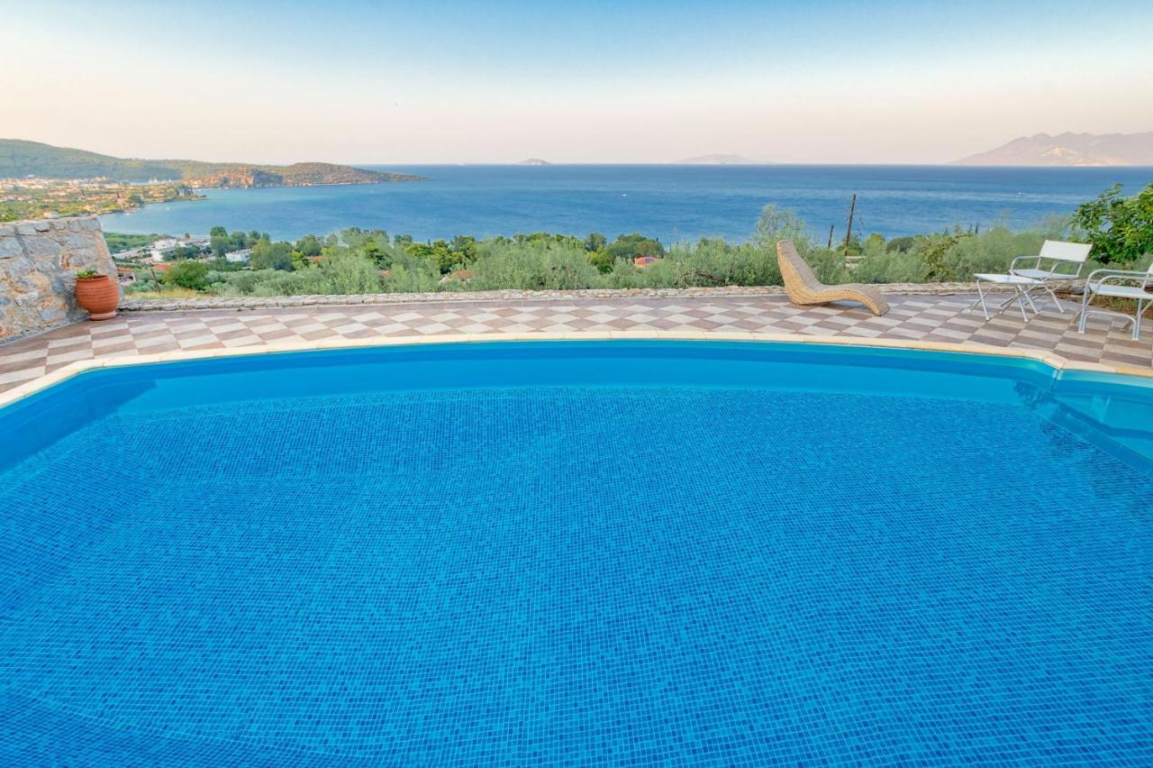 Villa Bamour With Paradise View Epidaurus Екстер'єр фото
